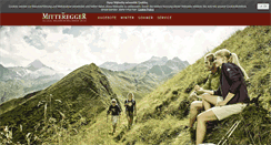 Desktop Screenshot of mitteregger.at